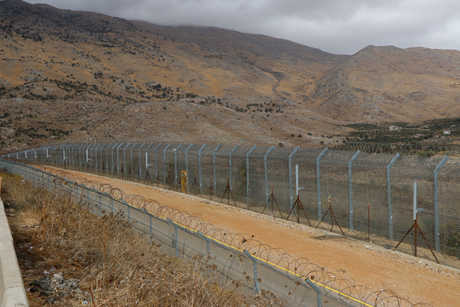 Israel-Syria Border Golan Heights